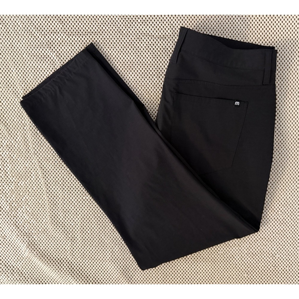 Travis Mathew Mens Straight Leg‎ Flat Front Golf Pants Size 36 Short Lightweight